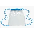 Good Value™ Clear Game Drawstring Backpack — view 3
