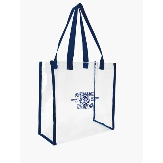 Good Value™ Clear Game Tote, 12 x 12 x 6 in. PVC Vinyl Stadium Bag — view 10