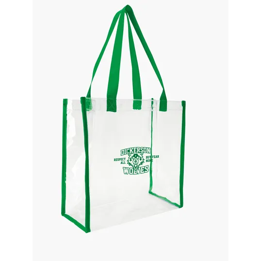 Good Value™ Clear Game Tote, 12 x 12 x 6 in. PVC Vinyl Stadium Bag — view 21