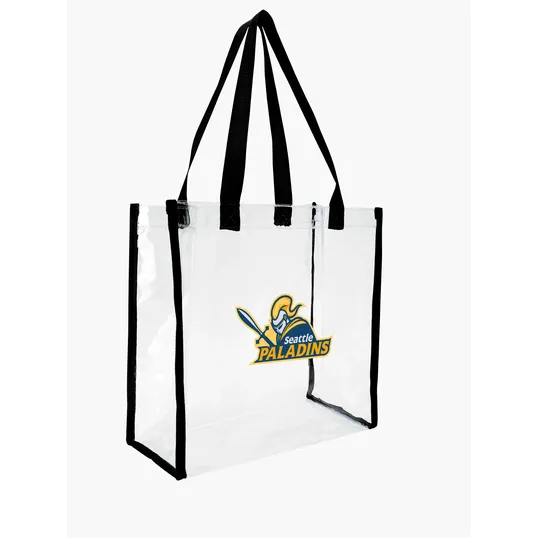 Good Value™ Clear Game Tote, 12 x 12 x 6 in. PVC Vinyl Stadium Bag — view 30