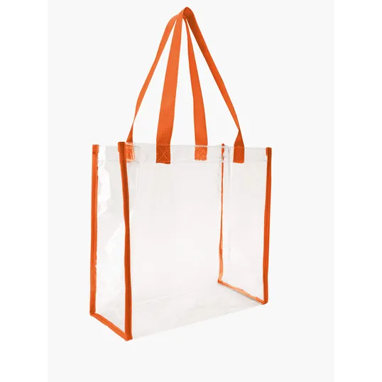 Good Value™ Clear Game Tote, 12 x 12 x 6 in. PVC Vinyl Stadium Bag — view 7