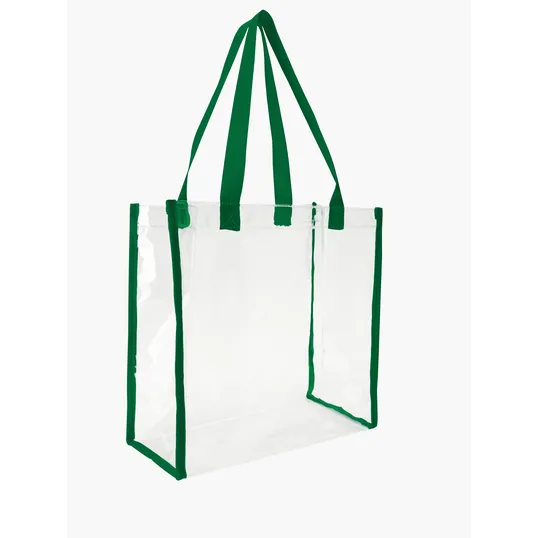 Good Value™ Clear Game Tote, 12 x 12 x 6 in. PVC Vinyl Stadium Bag — view 11