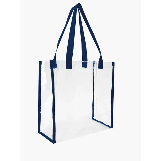 Good Value™ Clear Game Tote, 12 x 12 x 6 in. PVC Vinyl Stadium Bag — view 9