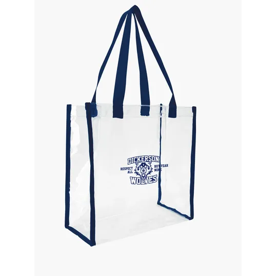 Good Value™ Clear Game Tote, 12 x 12 x 6 in. PVC Vinyl Stadium Bag — view 27