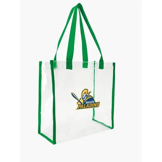 Good Value™ Clear Game Tote, 12 x 12 x 6 in. PVC Vinyl Stadium Bag — view 22