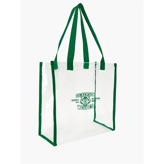 Good Value™ Clear Game Tote, 12 x 12 x 6 in. PVC Vinyl Stadium Bag — view 35