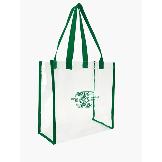 Good Value™ Clear Game Tote, 12 x 12 x 6 in. PVC Vinyl Stadium Bag — view 28