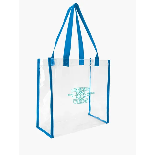 Good Value™ Clear Game Tote, 12 x 12 x 6 in. PVC Vinyl Stadium Bag — view 14