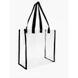 Good Value™ Clear Game Tote, 12 x 12 x 6 in. PVC Vinyl Stadium Bag