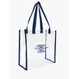 Good Value™ Clear Game Tote, 12 x 12 x 6 in. PVC Vinyl Stadium Bag — view 10