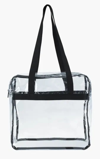 Good Value™ Clear Zippered Tote Stadium Bag