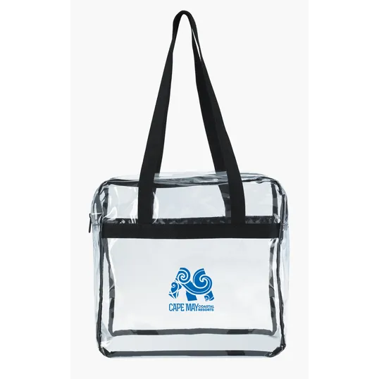 Good Value™ Clear Zippered Tote Stadium Bag — view 5