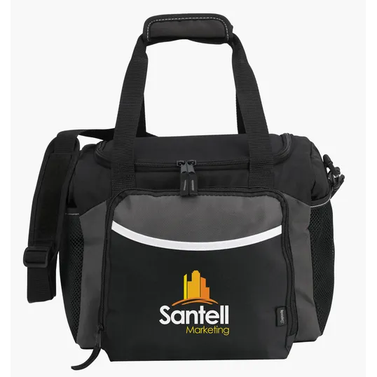 Koozie® 12-Can Duffel Cooler with Mesh Side Pockets — view 10