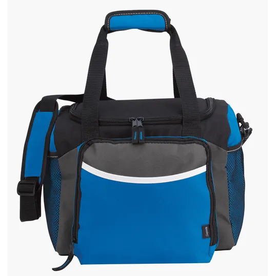 Koozie® 12-Can Duffel Cooler with Mesh Side Pockets — view 2