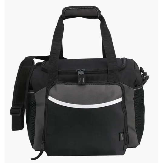 Koozie® 12-Can Duffel Cooler with Mesh Side Pockets — view 5