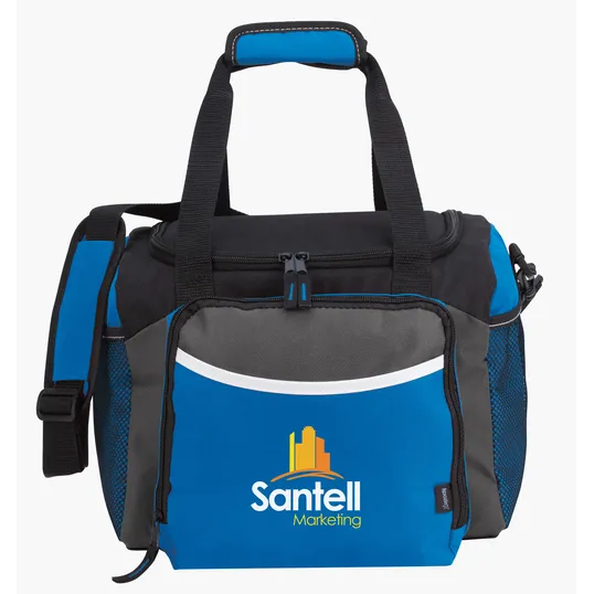 Koozie® 12-Can Duffel Cooler with Mesh Side Pockets — view 7