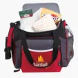 Koozie® 12-Can Duffel Cooler with Mesh Side Pockets — view 9