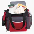 Koozie® 12-Can Duffel Cooler with Mesh Side Pockets — view 4