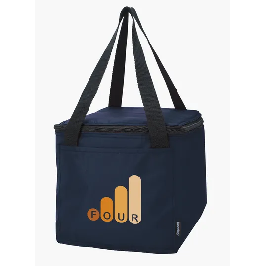 Koozie® Square Cooler Bag with Zippered Main Compartment — view 7
