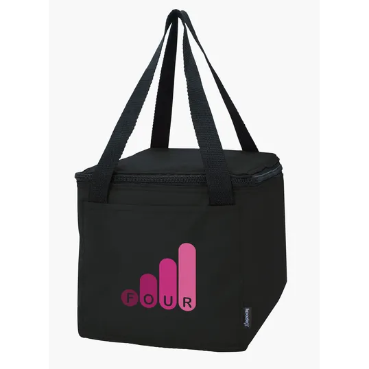 Koozie® Square Cooler Bag with Zippered Main Compartment — view 5
