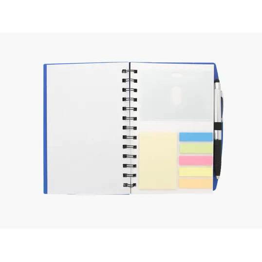 Good Value™ 5" x 7" Ruler Notebook with Flags and Stylus Pen — view 3