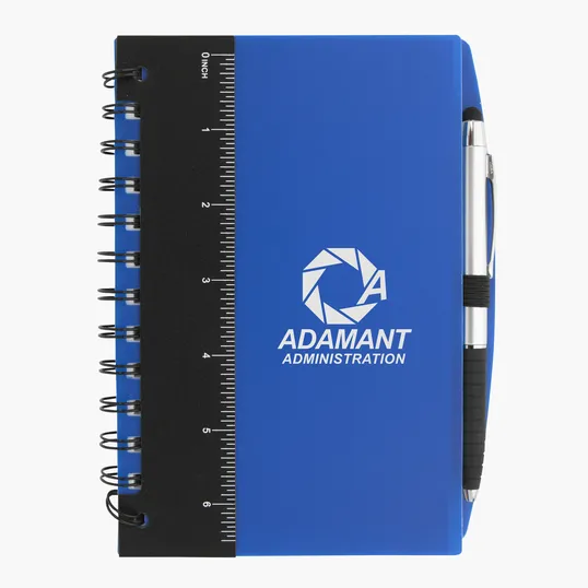Good Value™ 5" x 7" Ruler Notebook with Flags and Stylus Pen — view 5