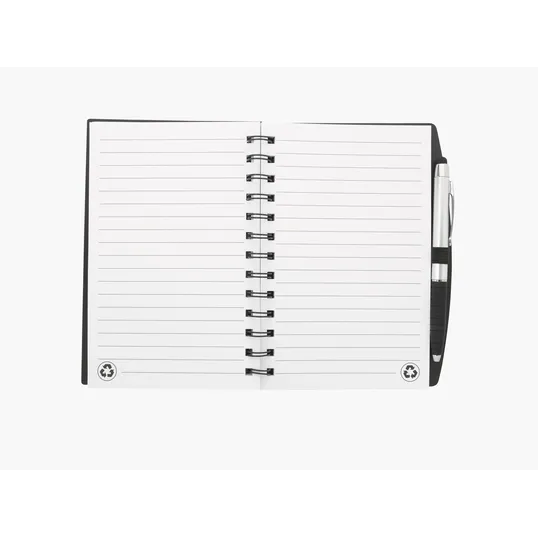 Good Value™ 5" x 7" Ruler Notebook with Flags and Stylus Pen — view 2