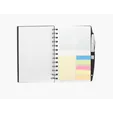 Good Value™ 5" x 7" Ruler Notebook with Flags and Stylus Pen