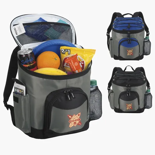 Koozie® Cooler Backpack with Heat-Sealed PEVA Liner — view 19