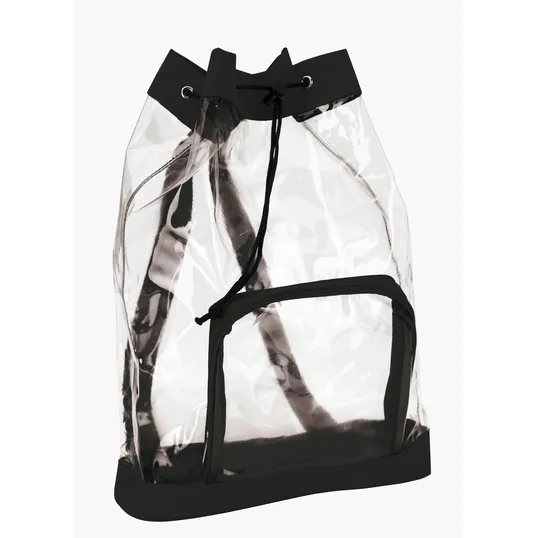 Good Value™ Clear Cinch Backpack with Drawstring Closure
