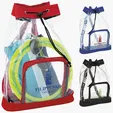 Good Value™ Clear Cinch Backpack with Drawstring Closure — view 10