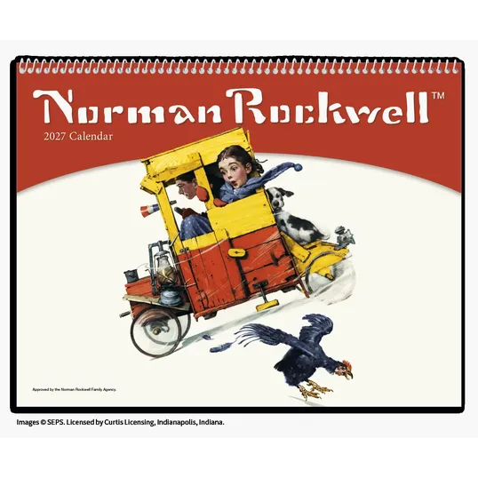 HotLine® Products Rockwell Wall Calendar — view 2
