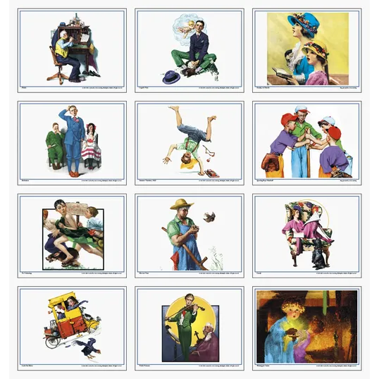 HotLine® Products Rockwell Wall Calendar — view 3