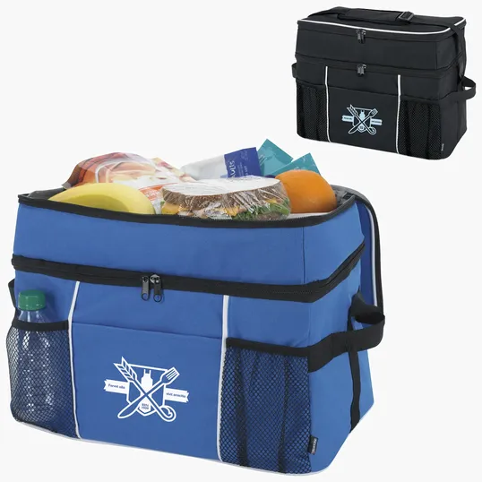 Koozie® Double-Compartment 30-Can Cooler Bag — view 9