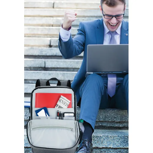 KAPSTON® Pierce Backpack with Padded Laptop Sleeve — view 34