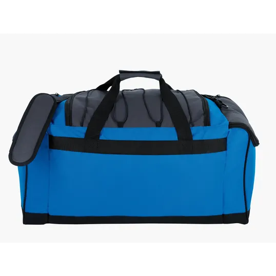 Bungee Top Duffel Bag with Zippered Pockets — view 3