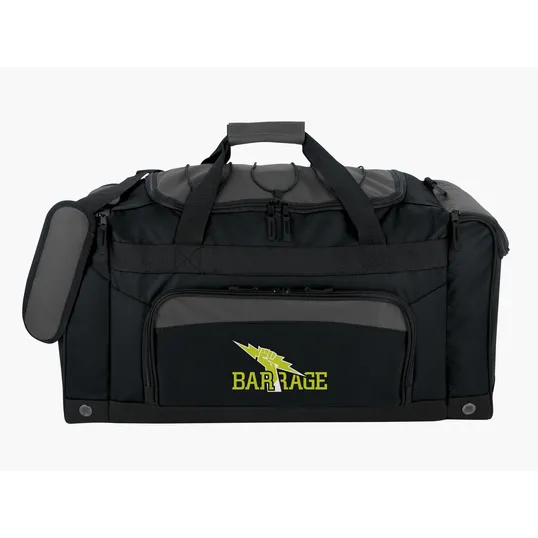 Bungee Top Duffel Bag with Zippered Pockets — view 9