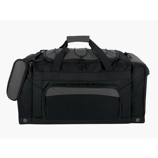 Bungee Top Duffel Bag with Zippered Pockets — view 5