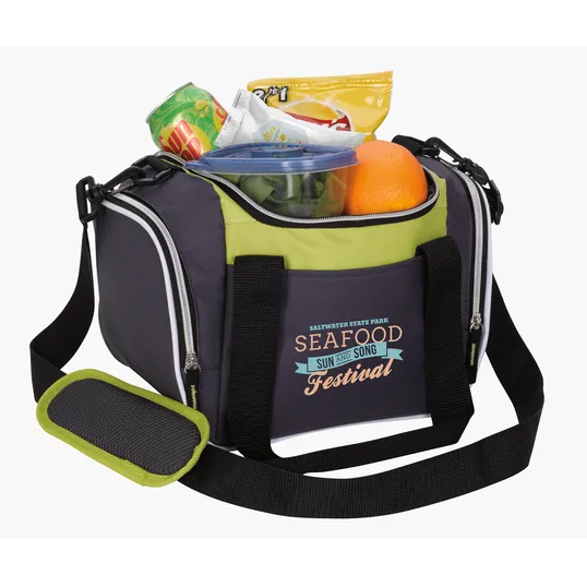 Koozie® Lunch Duffel Cooler with Zippered Pockets — view 8