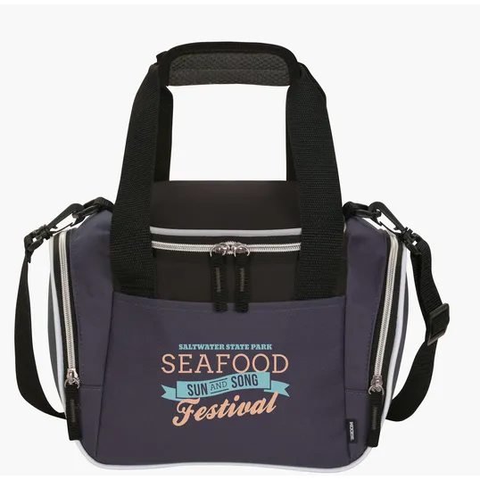 Koozie® Lunch Duffel Cooler with Zippered Pockets — view 11
