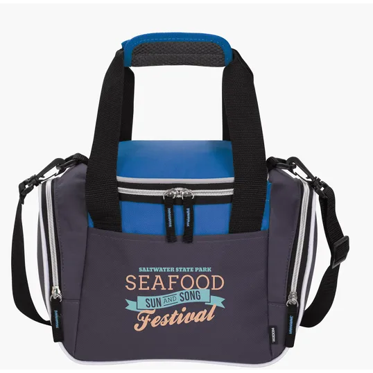 Koozie® Lunch Duffel Cooler with Zippered Pockets — view 9
