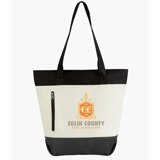 Good Value™ Color Zip Tote, 600D Polyester — view 20