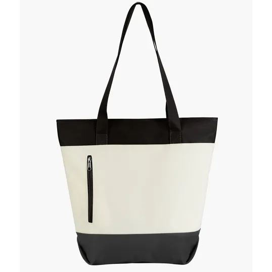 Good Value™ Color Zip Tote, 600D Polyester — view 7