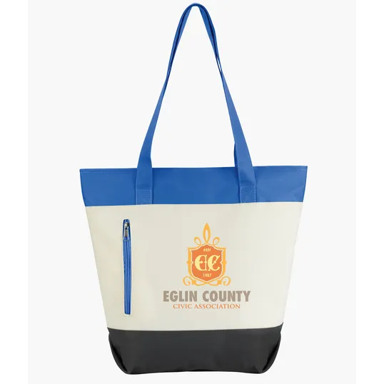 Good Value™ Color Zip Tote, 600D Polyester — view 17