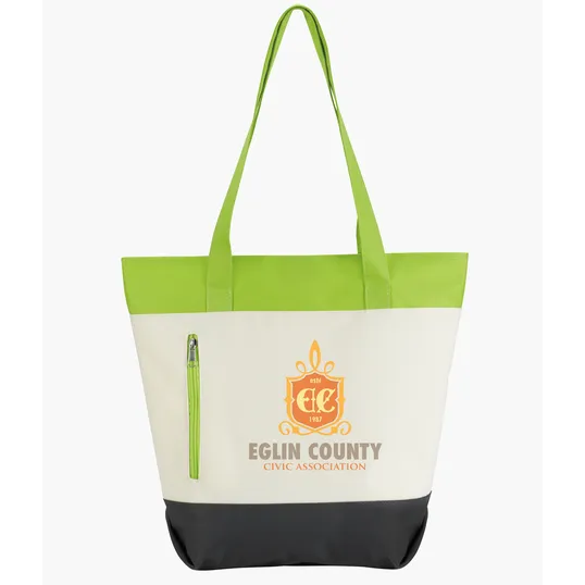 Good Value™ Color Zip Tote, 600D Polyester — view 21