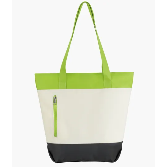 Good Value™ Color Zip Tote, 600D Polyester — view 9