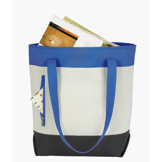 Good Value™ Color Zip Tote, 600D Polyester — view 6
