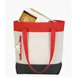 Good Value™ Color Zip Tote, 600D Polyester — view 4
