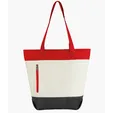 Good Value™ Color Zip Tote, 600D Polyester — view 3