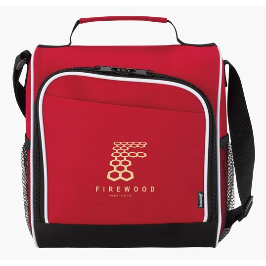 Koozie® Flip-Open Cooler with Shoulder Strap — view 7